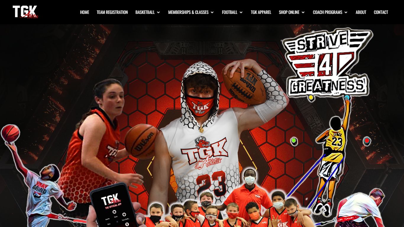 TGK Athletics Football Training, Basketball Training, Community ...